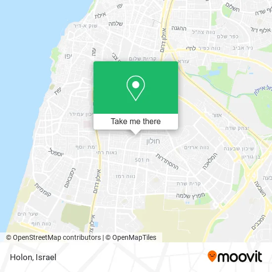 Карта Holon