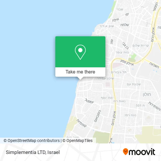 Simplementia LTD map