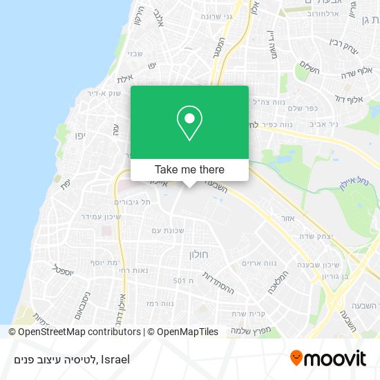 לטיסיה עיצוב פנים map
