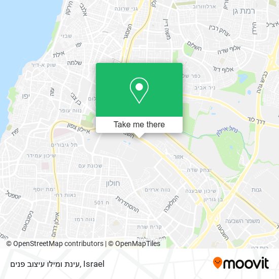 עינת ומילו עיצוב פנים map