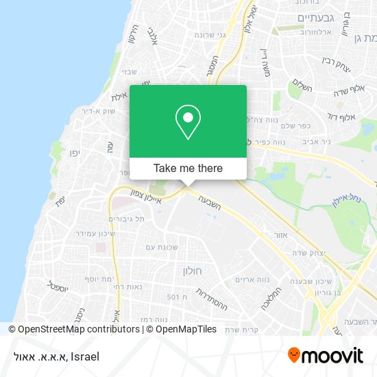 א.א.א. אאול map