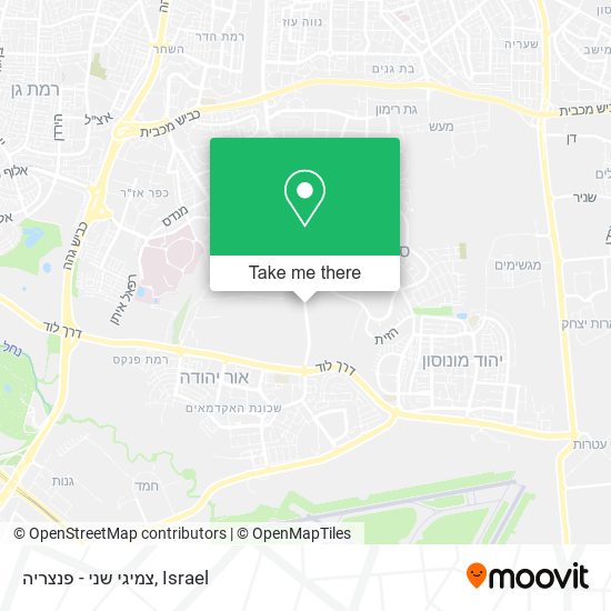 צמיגי שני - פנצריה map