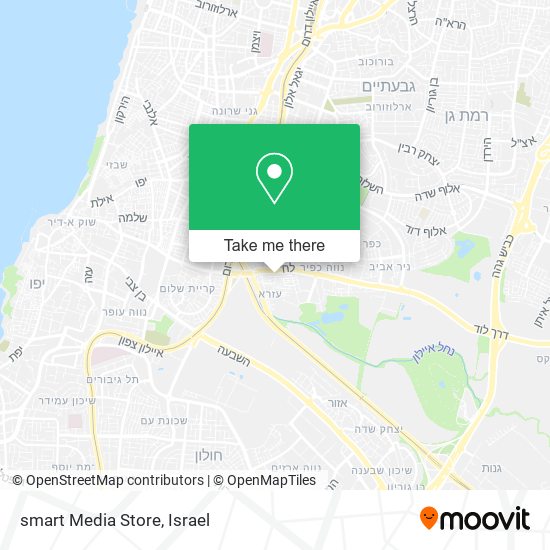 smart Media Store map