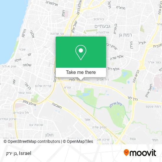 Карта גן ירק
