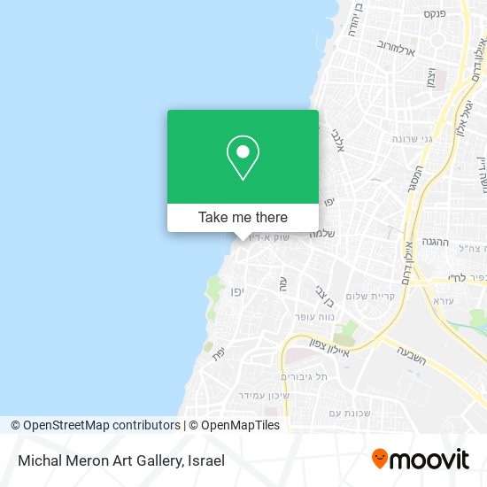 Michal Meron Art Gallery map