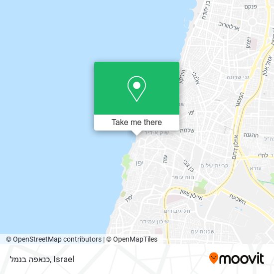 כנאפה בנמל map