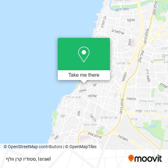סטודיו קרן וולף map