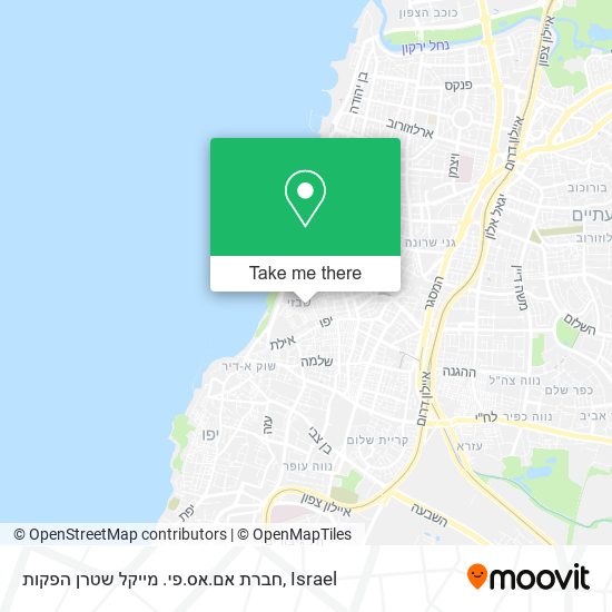 חברת אם.אס.פי. מייקל שטרן הפקות map