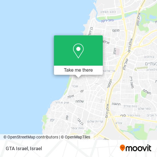 Карта GTA Israel