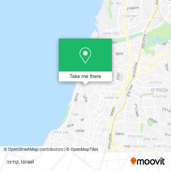 קוזינה map