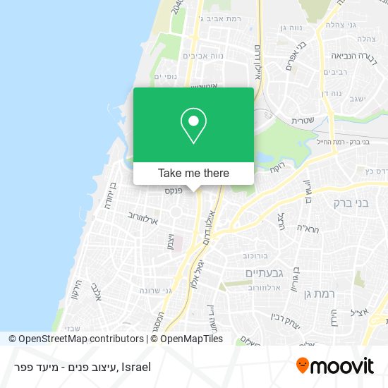 עיצוב פנים - מיעד פפר map