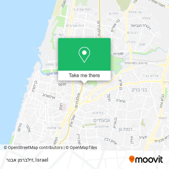 זילברמן אבנר map