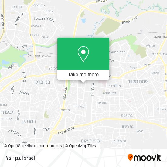 גנן יובל map