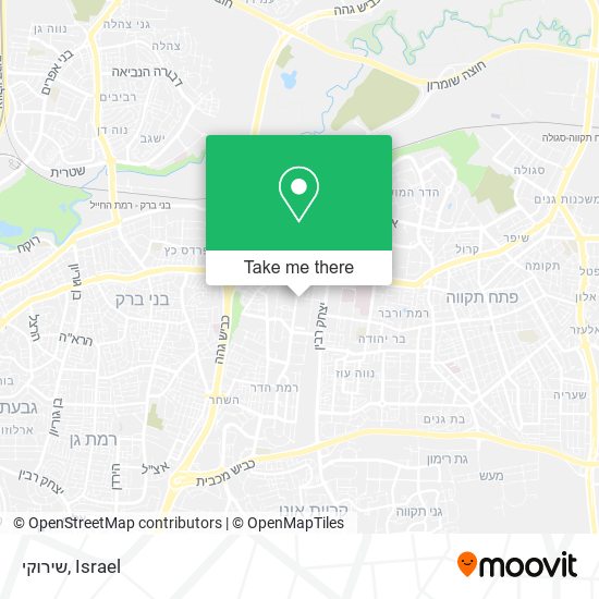 שירוקי map