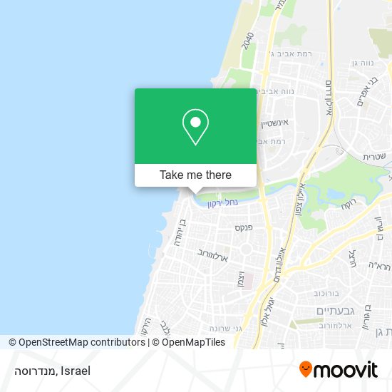 מנדרוסה map