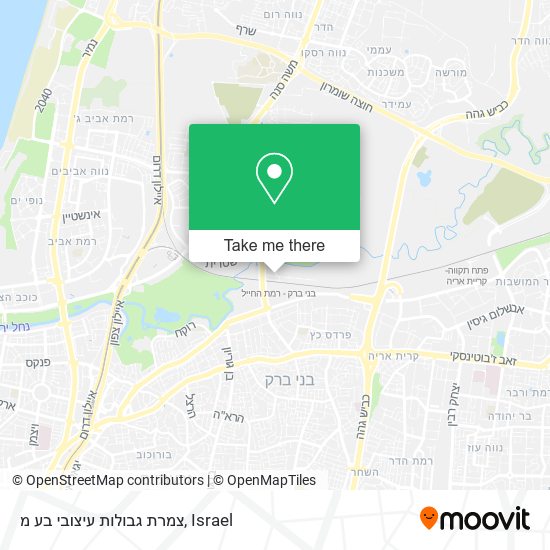 צמרת גבולות עיצובי בע מ map