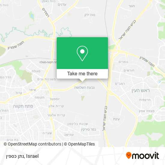 Карта נתן כספין