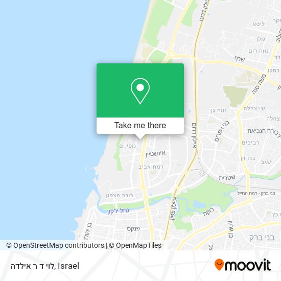 לוי ד ר אילדה map