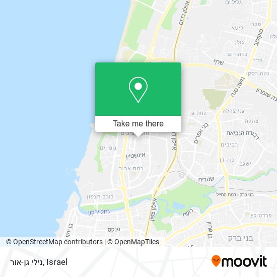 נילי גן-אור map