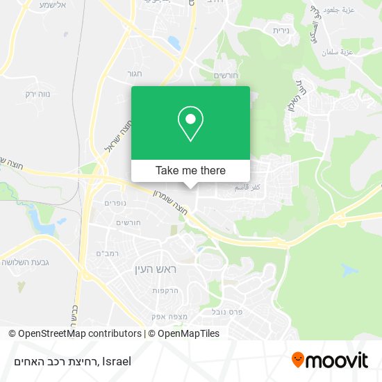 רחיצת רכב האחים map