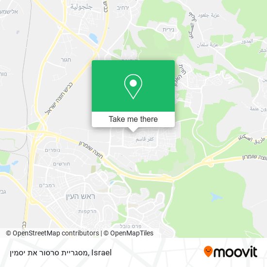 מסגריית סרסור את יסמין map