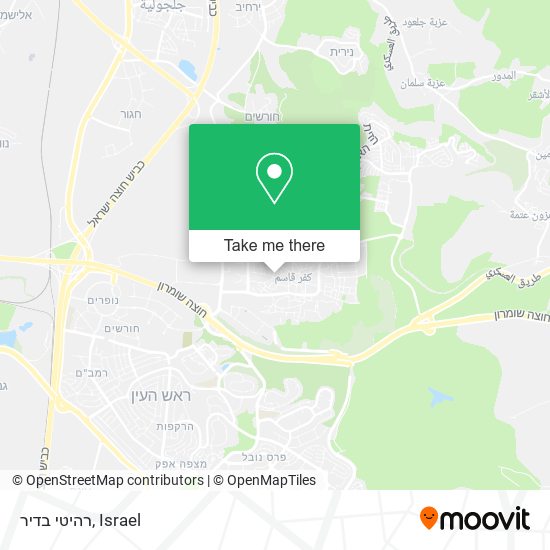 רהיטי בדיר map