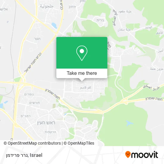 Карта גרר פרידמן