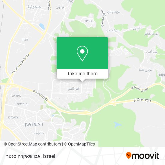 אבו שאקרה סנטר map