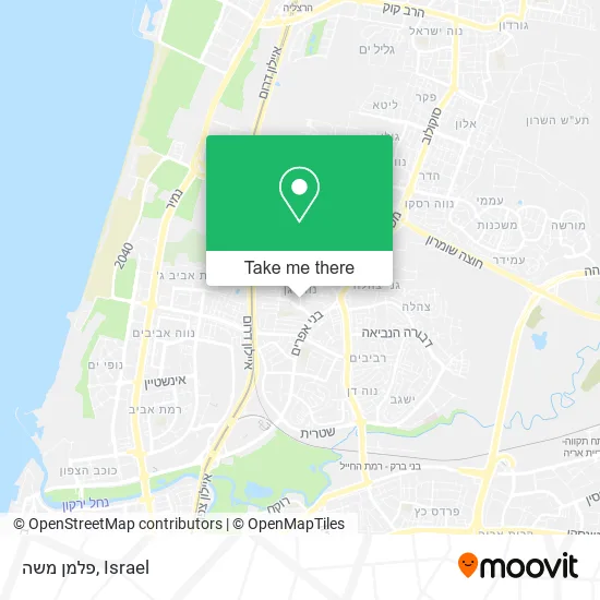 Карта פלמן משה