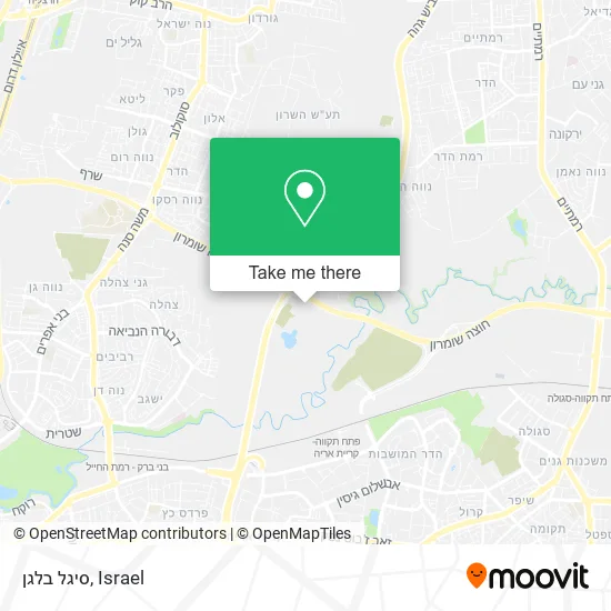 Карта סיגל בלגן