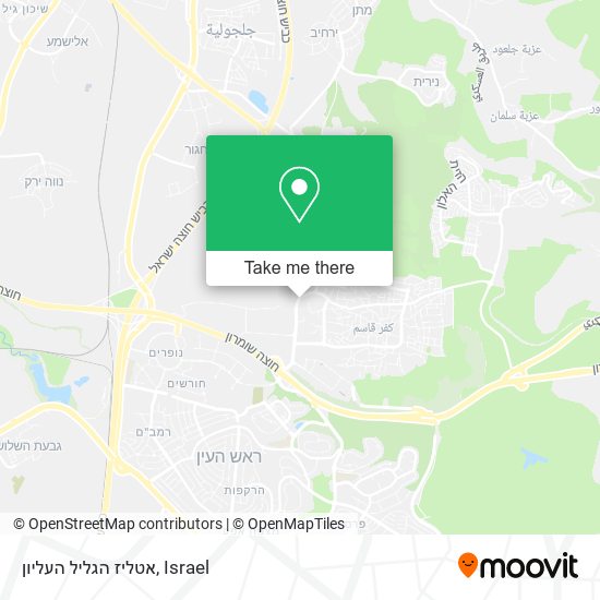 אטליז הגליל העליון map