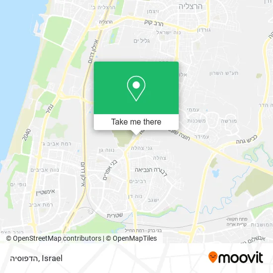Карта הדפוסיה