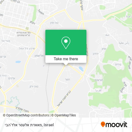 מאאדת אלעסר אלד'הבי map