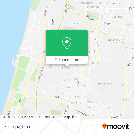 Карта הגן המכני