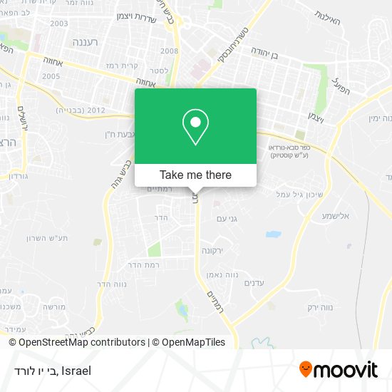 בי יו לורד map