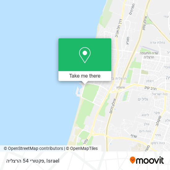 פקטורי 54 הרצליה map