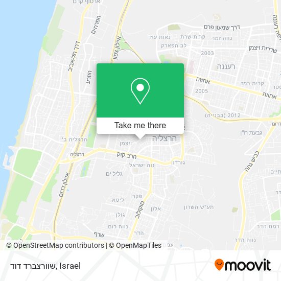 שוורצברד דוד map