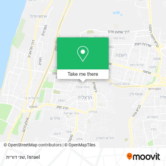 שני דורית map