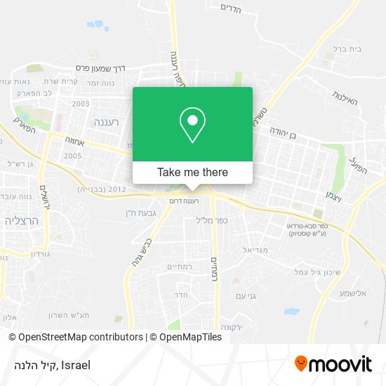 קיל הלנה map