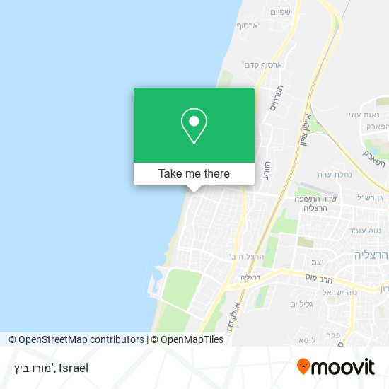 מורו ביץ' map