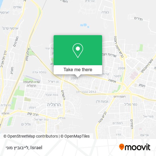 לייבוביץ מוני map