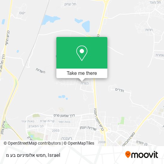 חמש אלומיניום בע מ map