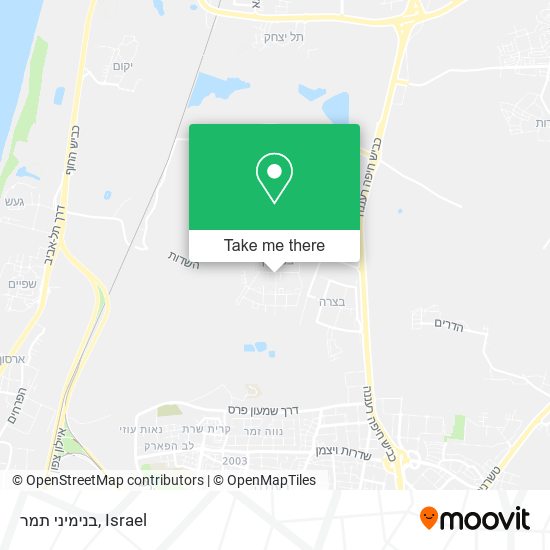 בנימיני תמר map