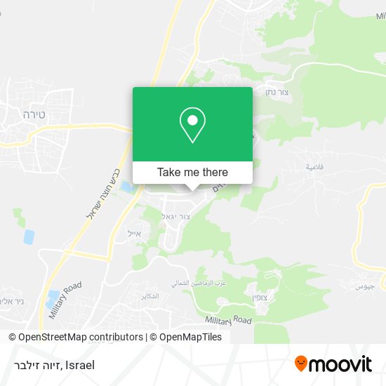 זיוה זילבר map