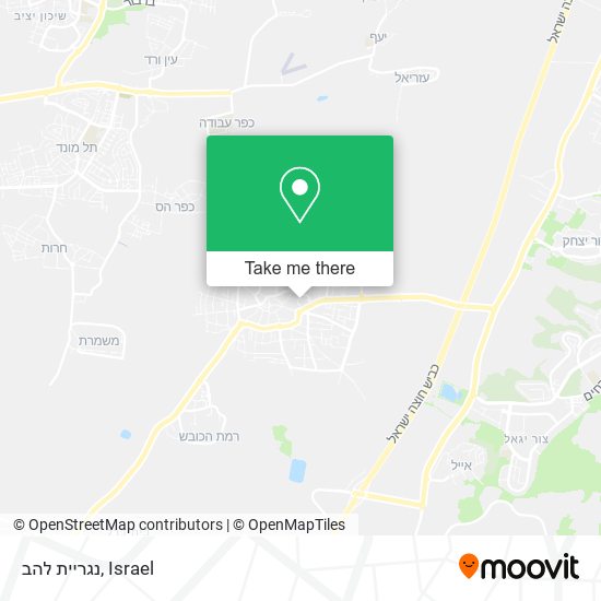 נגריית להב map