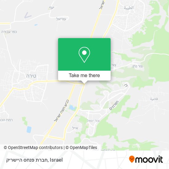 חברת פנחס היישריק map