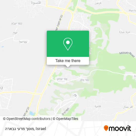 Карта מוסך מרעי גבארה