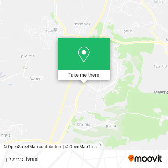 Карта נגרית לין