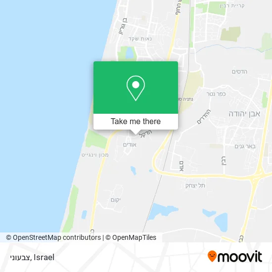Карта צבעוני