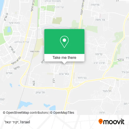 Карта יקיר יגאל